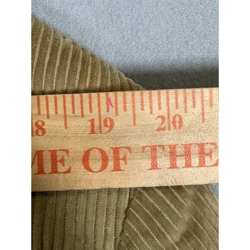 Vtg Lands End Blazer Sportscoat Mens 42R Corduroy Elbow Patches Made In USA